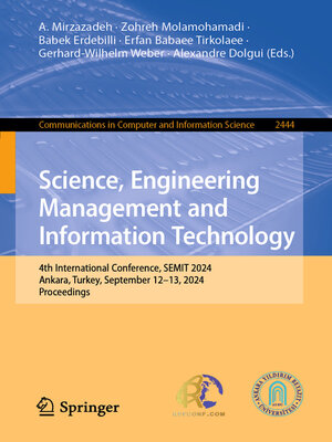 cover image of Science, Engineering Management and Information Technology